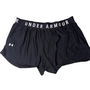 Under Armour Shorts 3X Black HeatGear Play Up 3.0 Training
